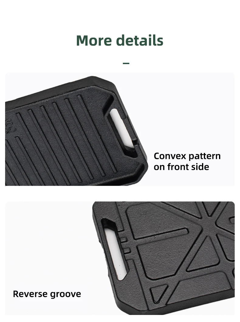 COOUT SPRINGHILL Outdoor Mini Grill Pan Lightweight Camping Portable Spider Oven Grill Pan with Scald Resistant Handles